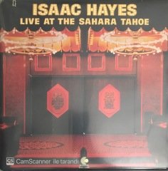 Isaac Hayes Live At The Sahara Tahoe LP