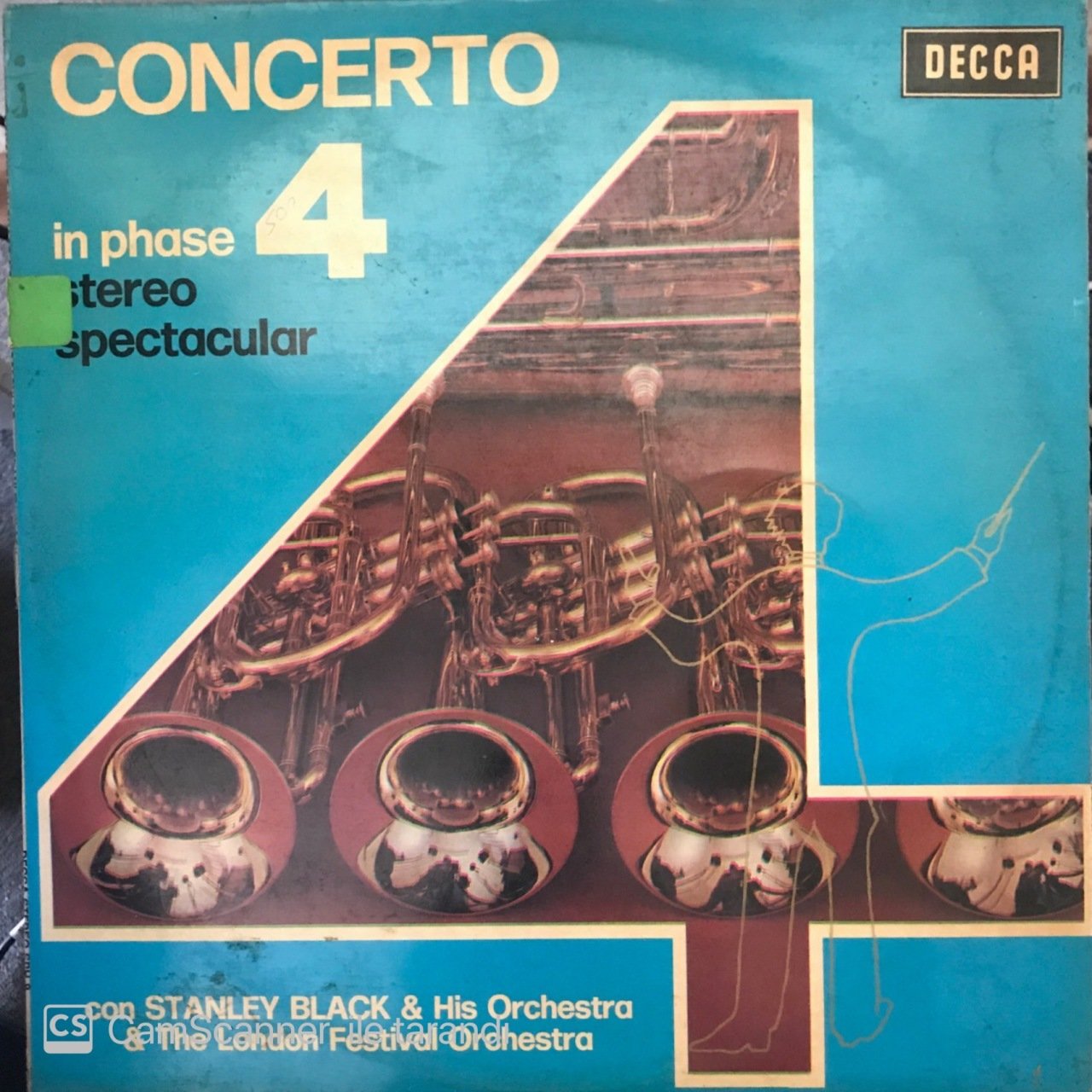 Stanley Black Concerto In Phase 4 LP