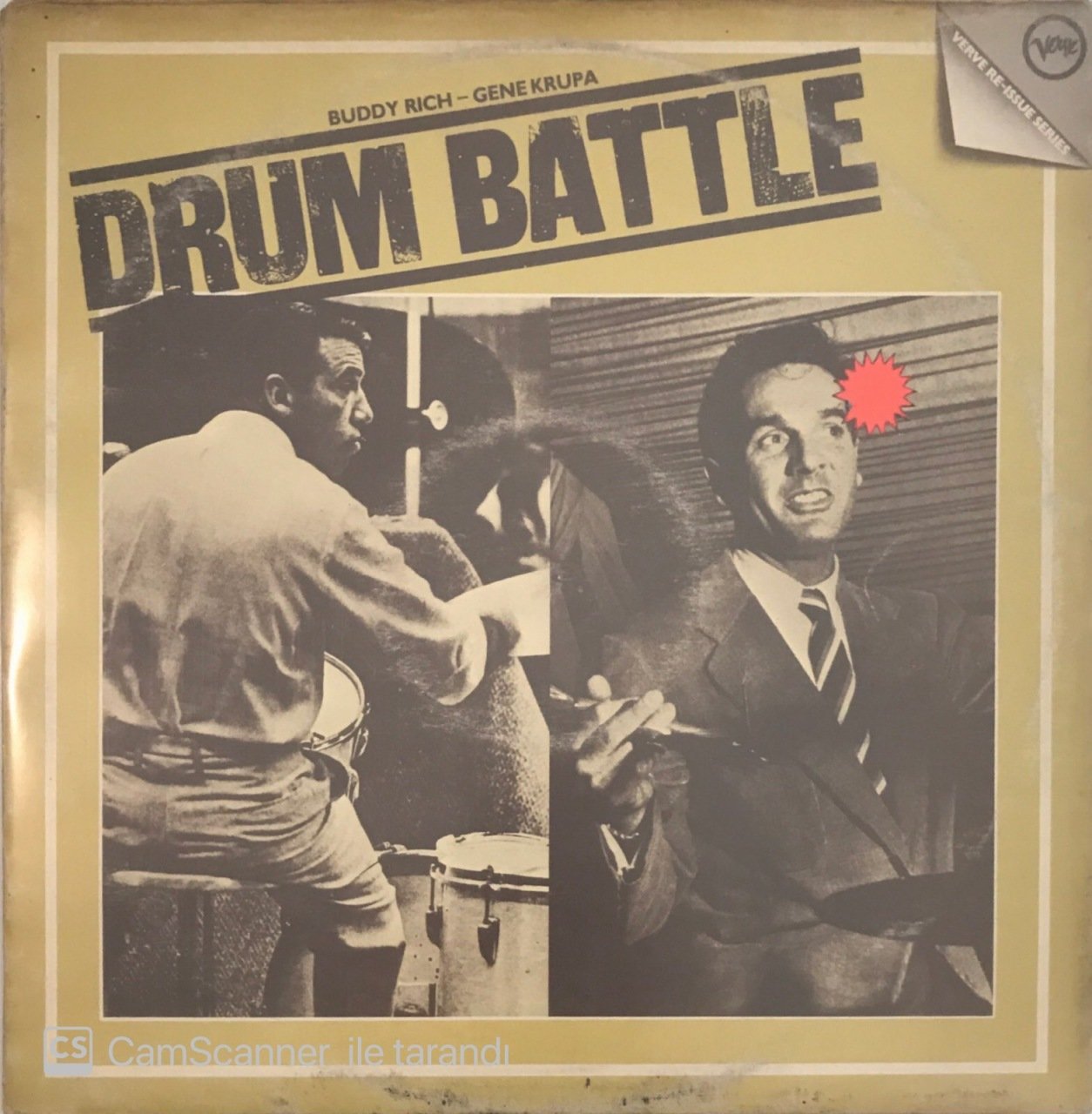 Buddy Rich Gene Krupa Drum Battle LP