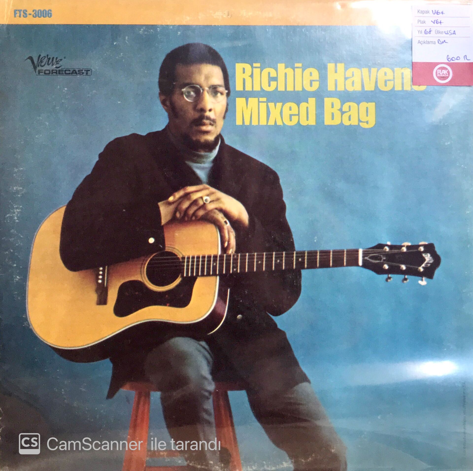 Richie Havens / Mixed Bag LP