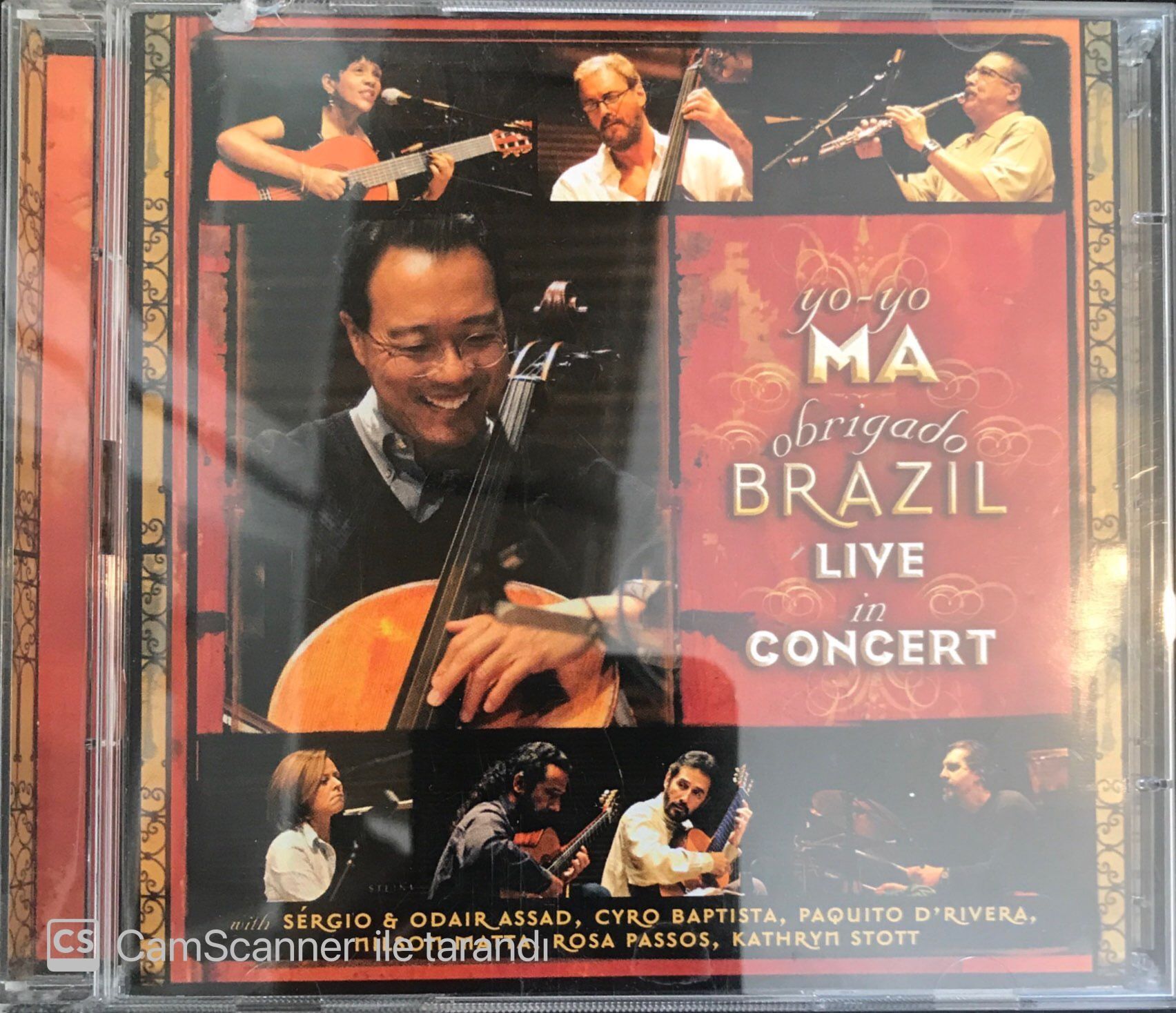 Yo - Yo Ma - Obrigado Brazil - Live In Concert CD