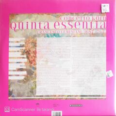 Concerto Köln & Manumi Hirasagi - Quinta Essentia - Double LP