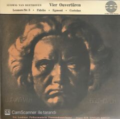 Ludwig Van Beethoven - Vier Ouvertüren LP