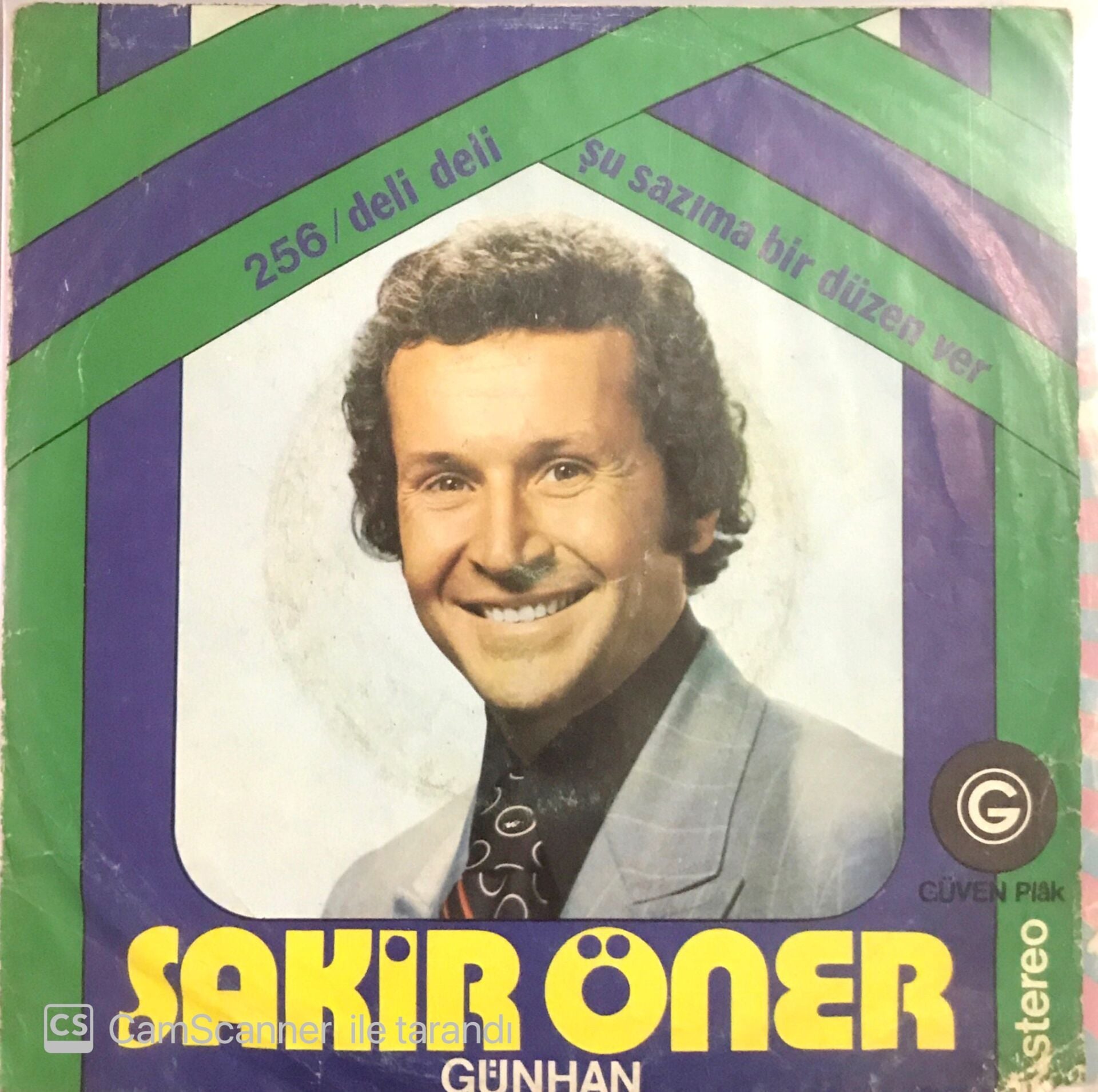 Şakir Öner Günhan Deli Deli 45lik