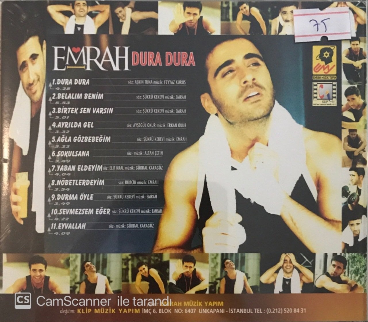 Emrah Dura Dura CD Plak Satın Al