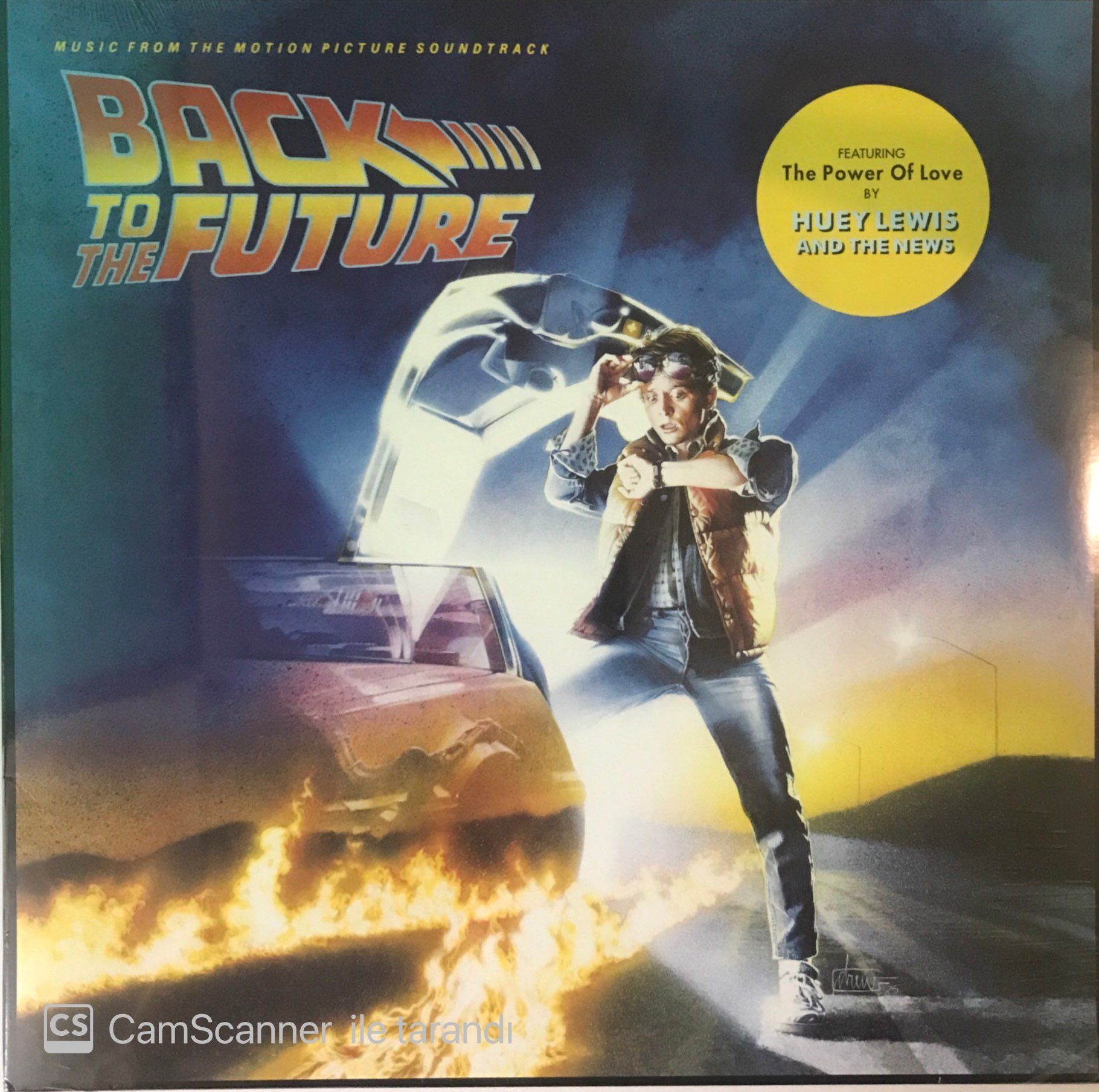 Back to The Future Soundtrack LP