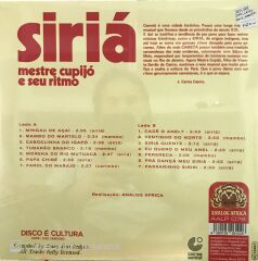 Siriaa Mestre Cupijo E Seu Ritmo LP
