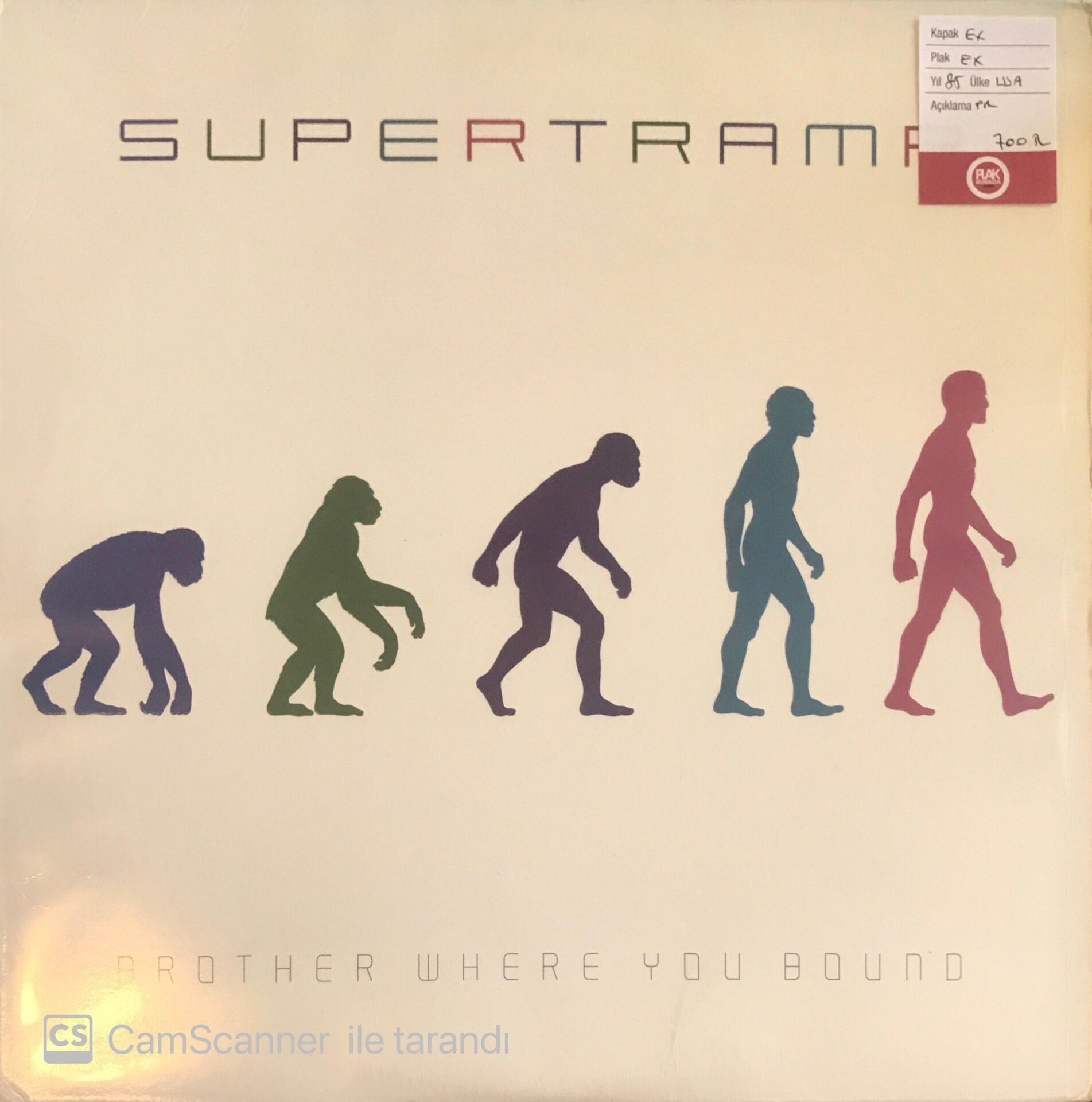 Supertramp - Brother Where You Bound LP