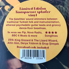Şatellites – Limited Edition, Transparent Splatter, Yellow & Red LP