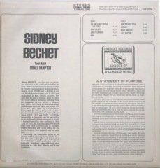 Sidney Bechet Guest Artist Lionel Hampton LP