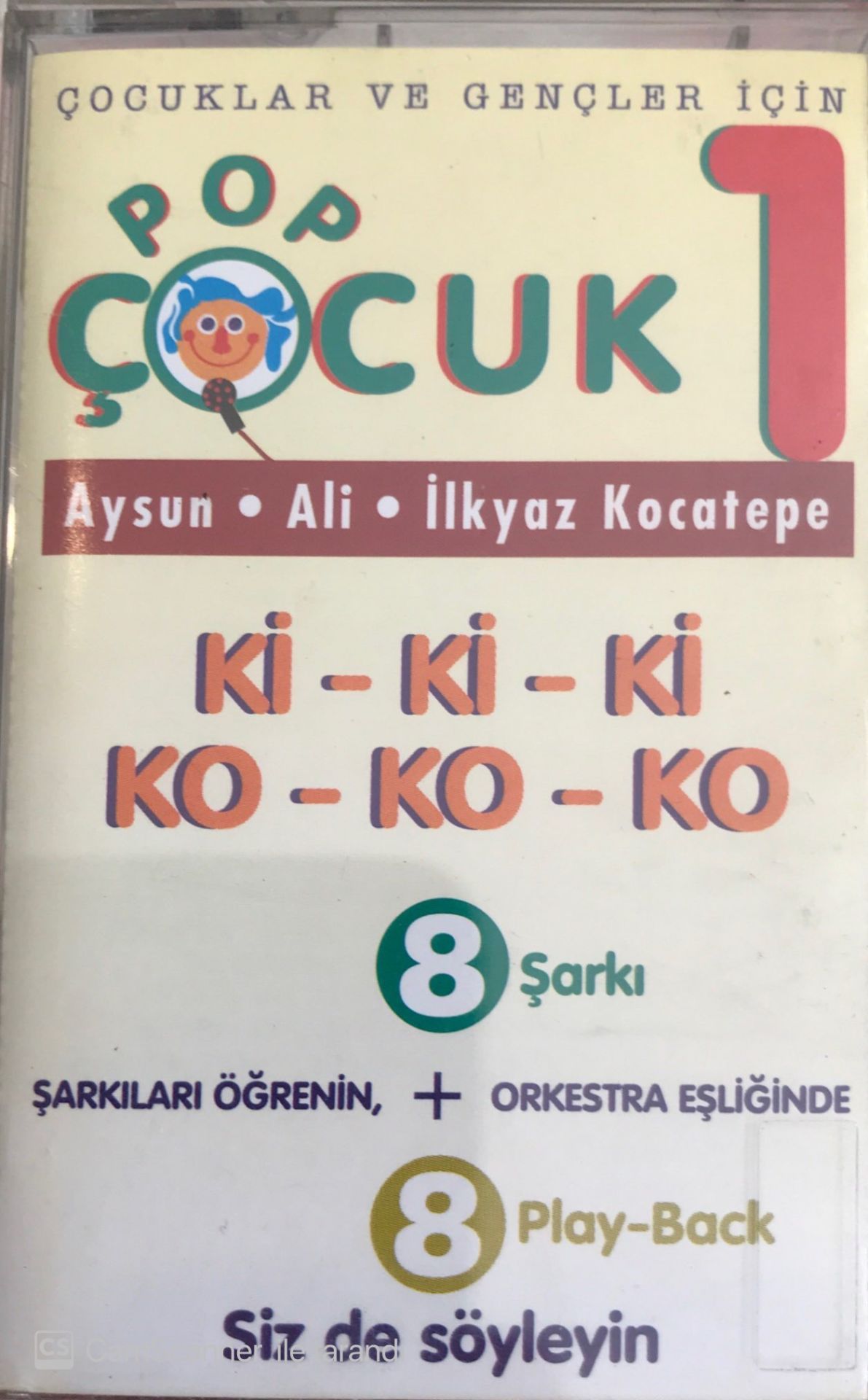 Pop Çocuk 1 Ki Ki Ki Ko Ko Ko KASET