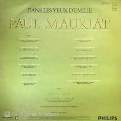 Paul Mariat Dans Les Yeux D'emilie LP