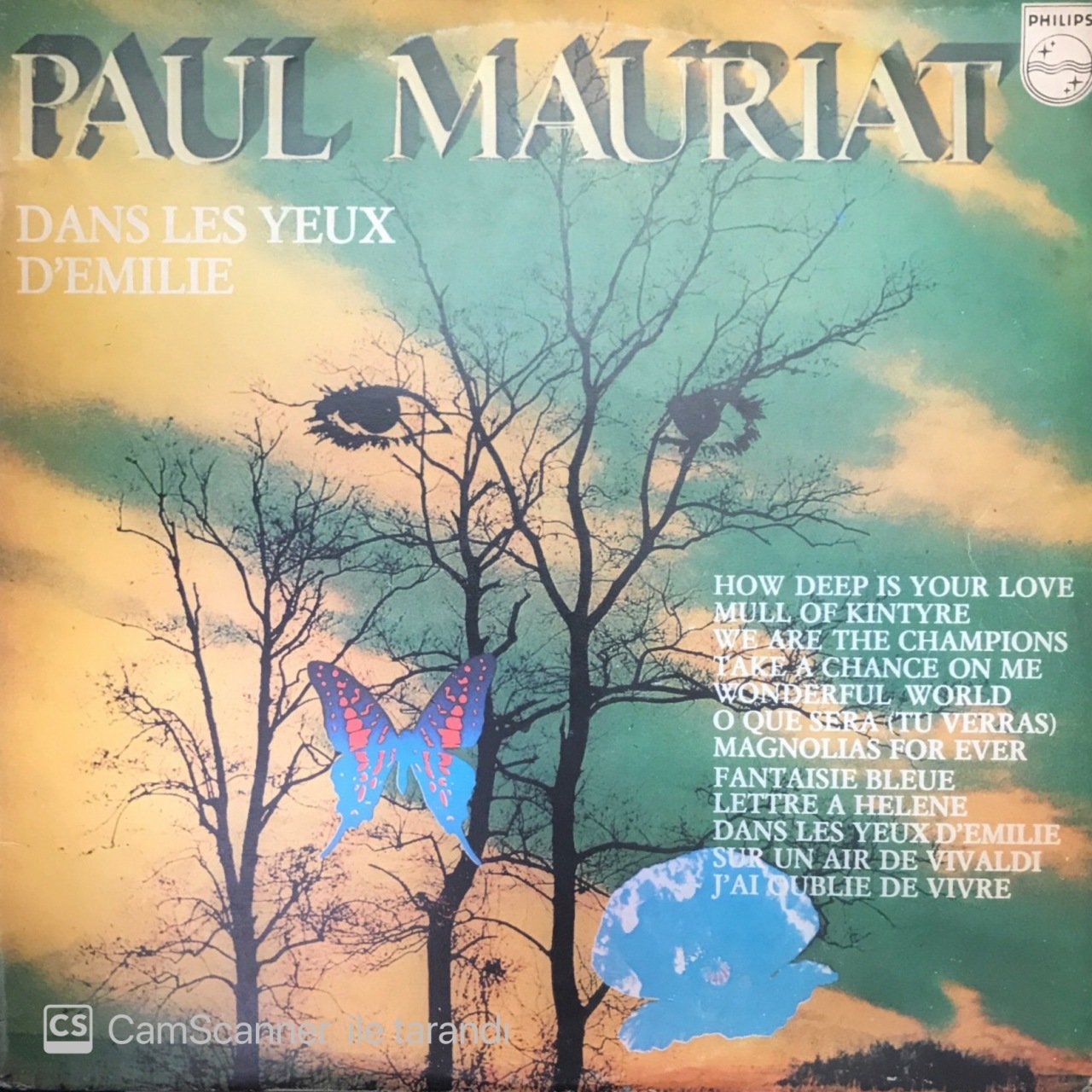 Paul Mariat Dans Les Yeux D'emilie LP