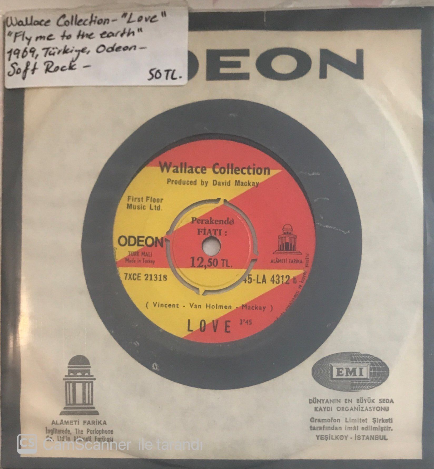 Wallace Collection Love 45lik