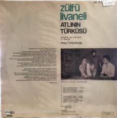 Zülfü Livaneli - Atlının Türküsü LP