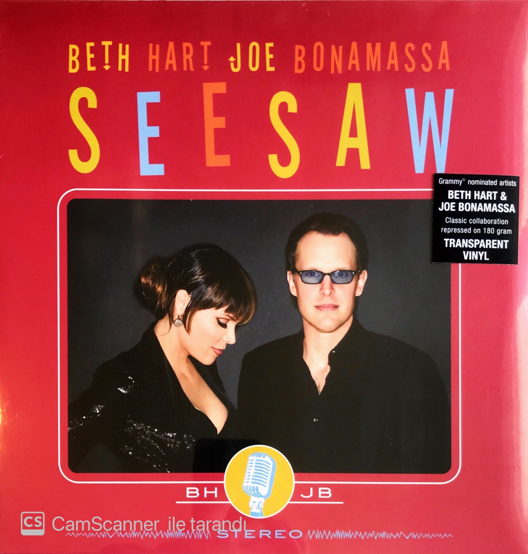 Beth Hart Joe Bonamassa - Seesaw (Transparent Şeffaf Plak) LP