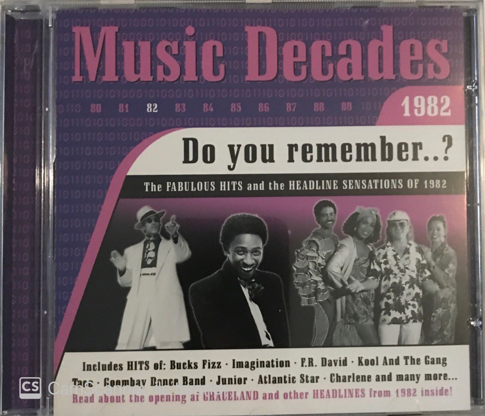 Music Decades - 1982 Do You Remember ? CD