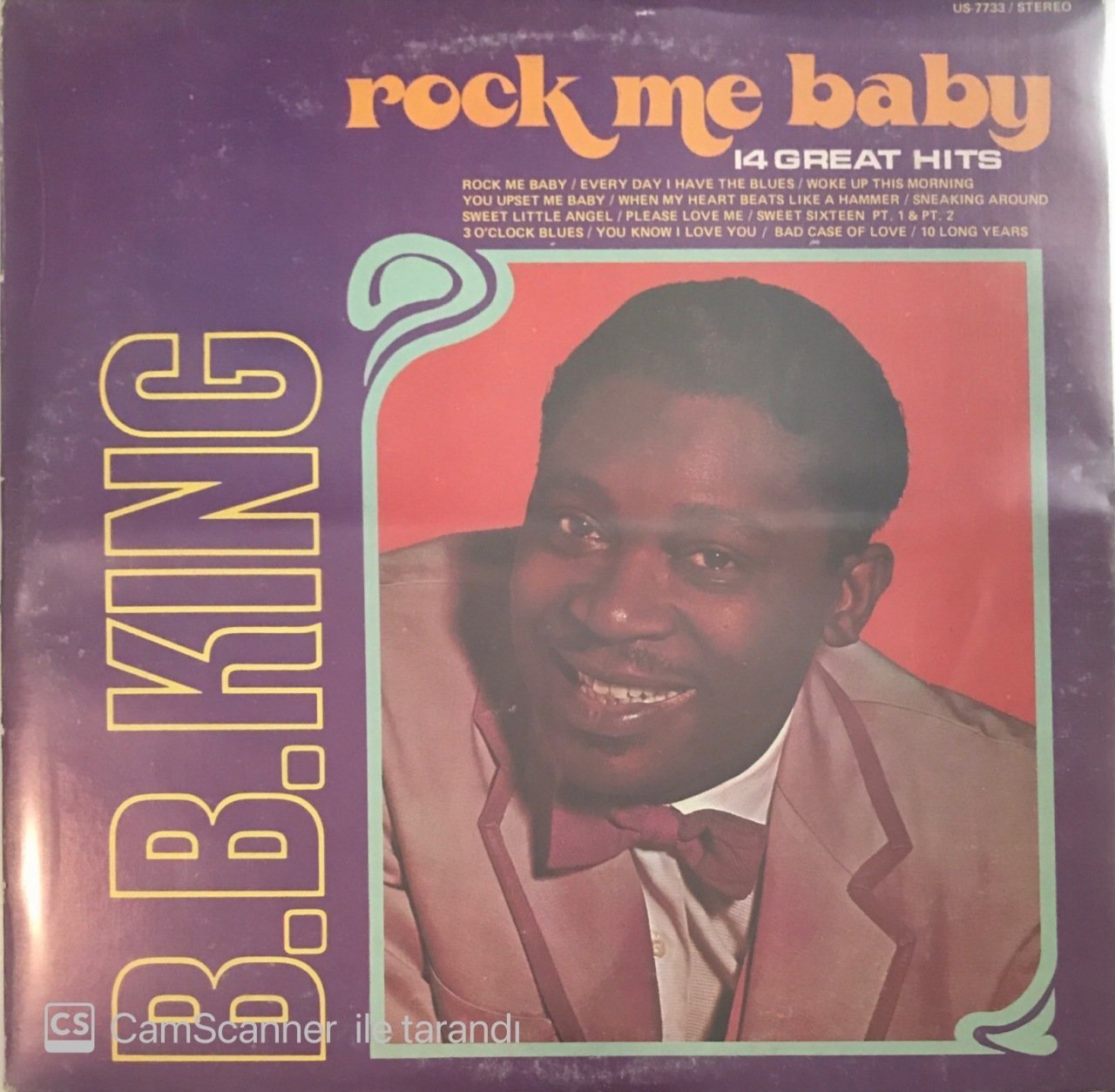 B.B. King Rock Me Baby LP