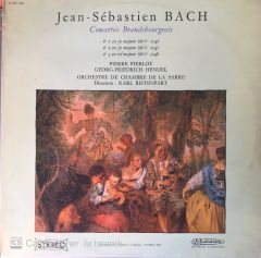 Jean Sebastien Bach Concertos Brandebourgeois LP