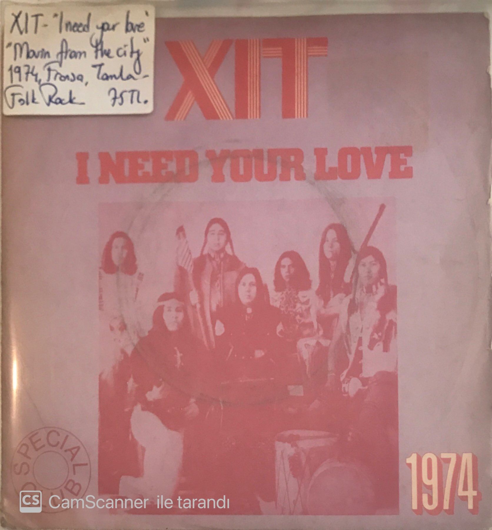 XIT I Need Your Love 45lik