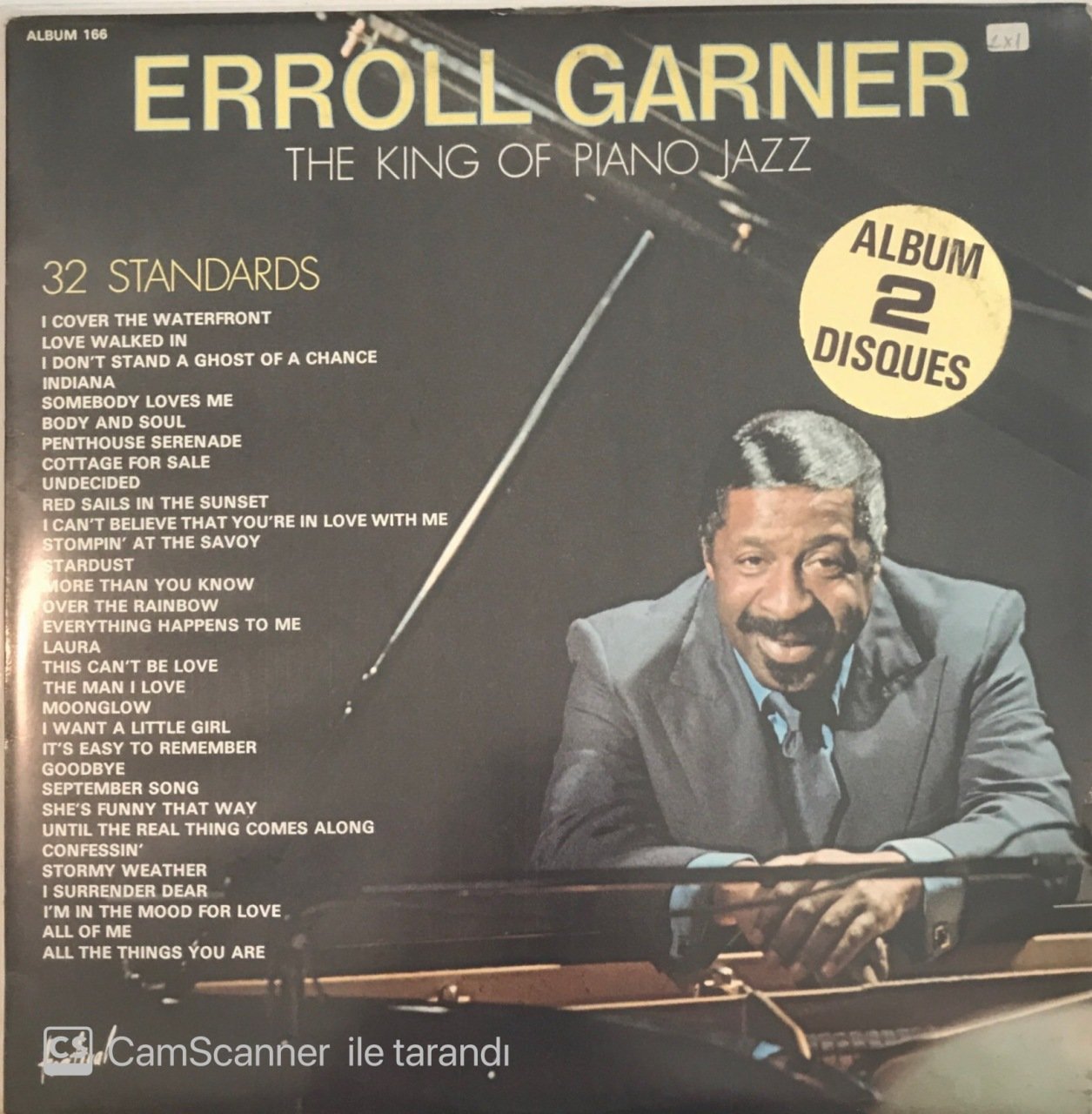 Erroll Garner The King Of Piano Jazz Double LP
