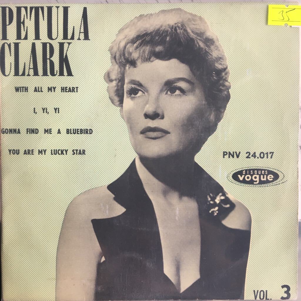 Petula Clark With All My Heart 45lik