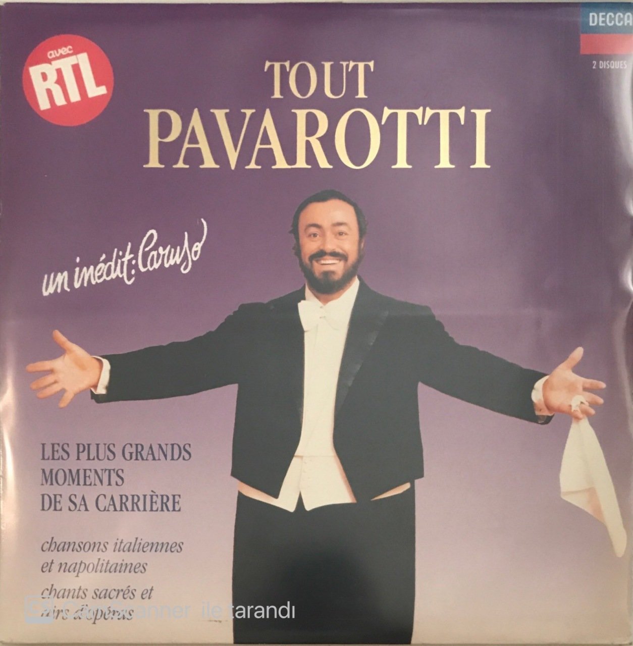 Tout Pavarotti Un İnedit Caruso Double LP