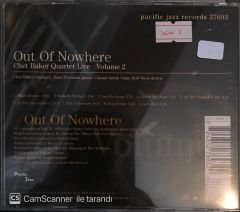 Chet Baker Quartet  - Out Of Nowhere Vol 2 CD