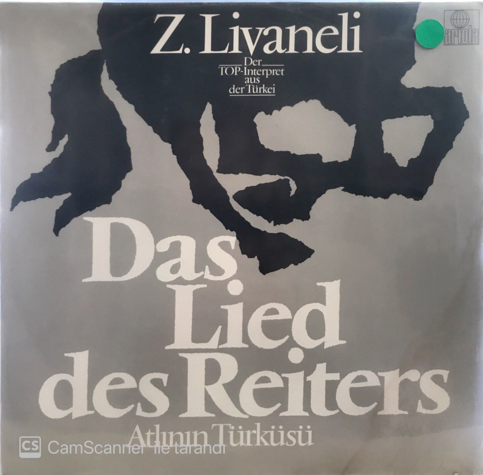 Zülfü Livaneli - Das Lied des Reiters LP
