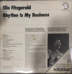 Ella Fitzgerald Rhytm Is My Business LP