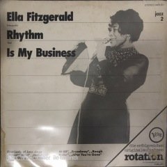 Ella Fitzgerald Rhytm Is My Business LP