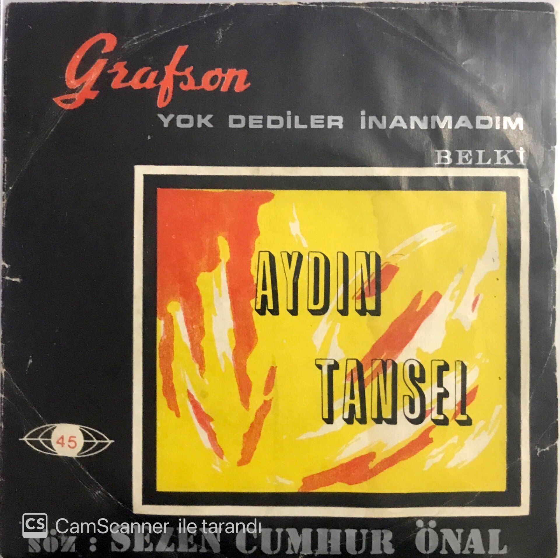 Aydın Tansel - Yok Dediler İnanmadım 45lik
