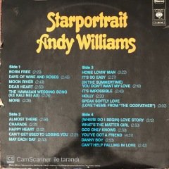 Andy Williams Starportrait Çift LP