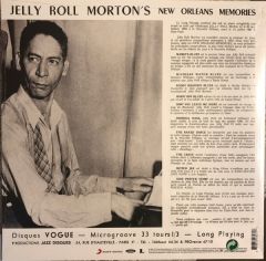 Jelly Roll Morton - Jelly Roll Morton's New Orleans Memories LP