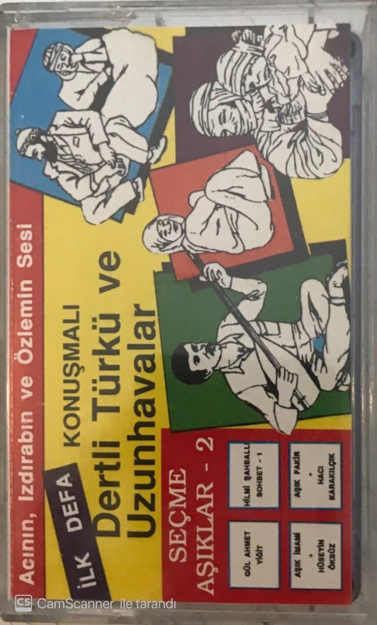 Dertli Türkü ve Uzun Havalar Konuşmalı Hikayeler KASET