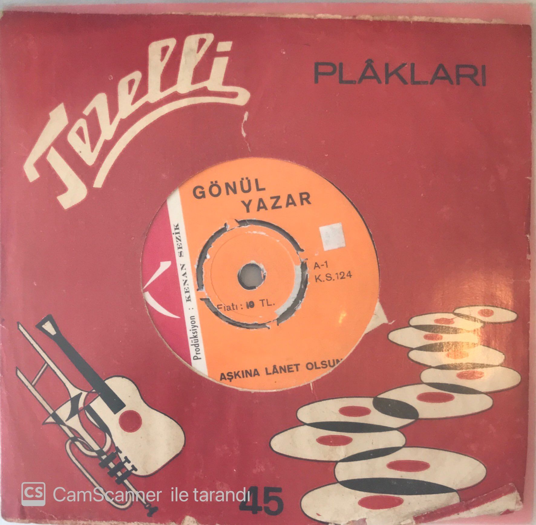 Gönül Yazar - Aşkına Lanet Olsun 45lik