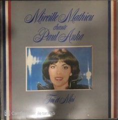 Mireille Mathieu Chante Paul Anka Toi Et Moi LP