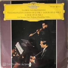 Ludwig Van Beethoven Violinsonaten D-Dur Op.12 Nr.1 A-Dur Op.12 Nr.2 G-Dur Op.30 Nr.3 LP