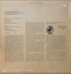Walter Gieseking Beethoven Two Favorite Sonatas Appassionata Waldstein LP