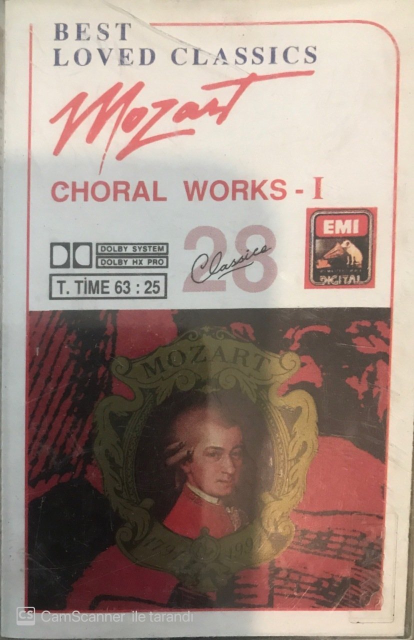 Mozart Choral Works KASET