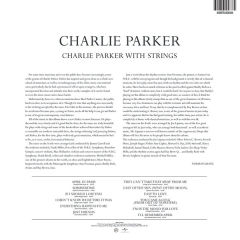 Charlie Parker With Strings – Charlie Parker With Strings LP