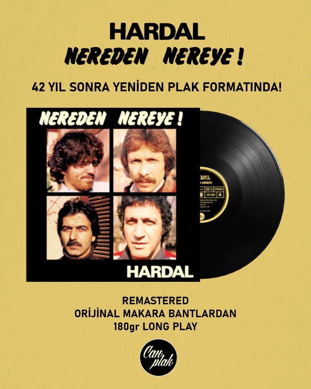 Hardal - Nereden Nereye LP