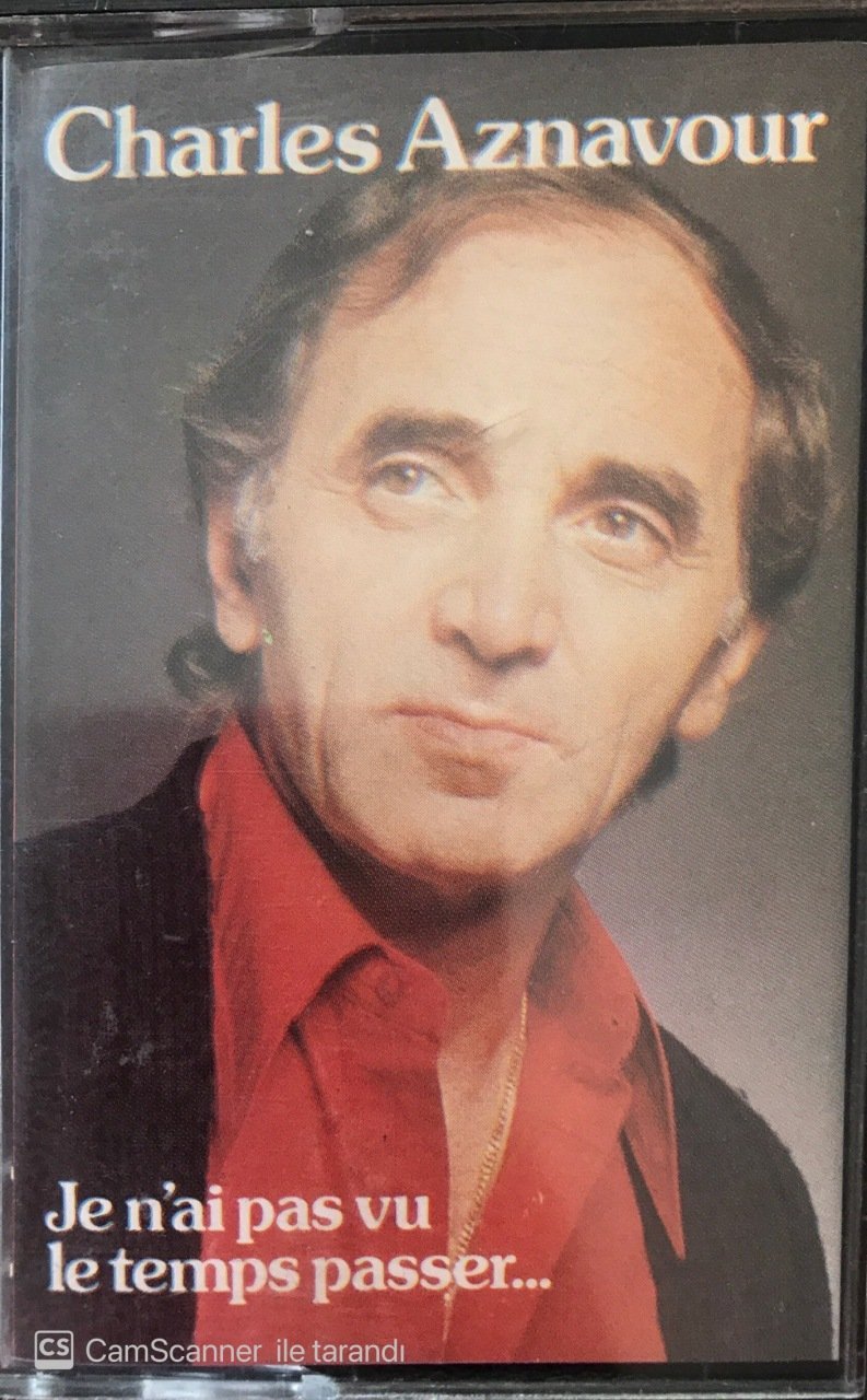 Charles Aznavour ''Je N'AI PAS VU LE TEMPS PASSER'' KASET