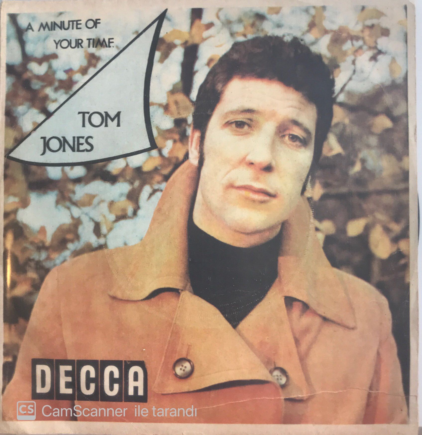 Tom Jones A Minute Of Your Time 45lik