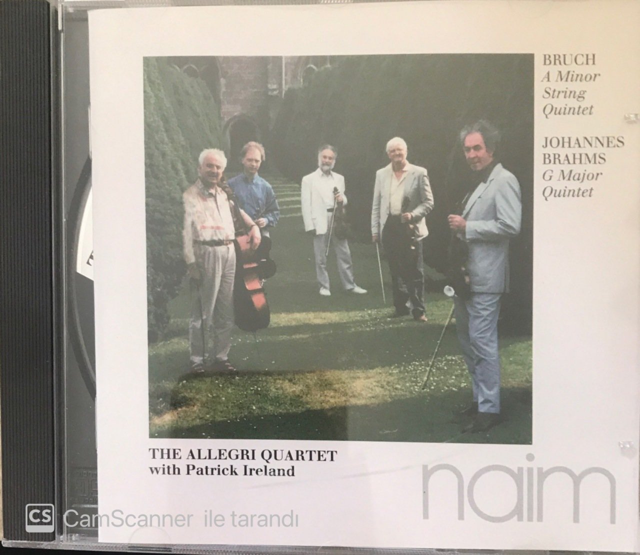 The Allegri Quartet with Patrick Ireland CD