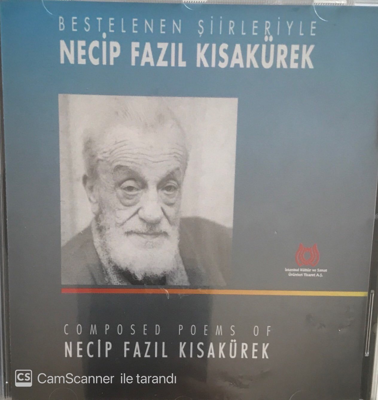 Bestelenen Şiirleriyle Necip Fazıl Kısakürek CD