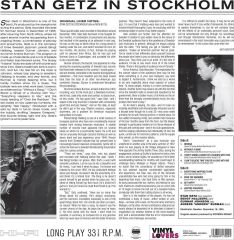 Stan Getz - In Stockholm LP