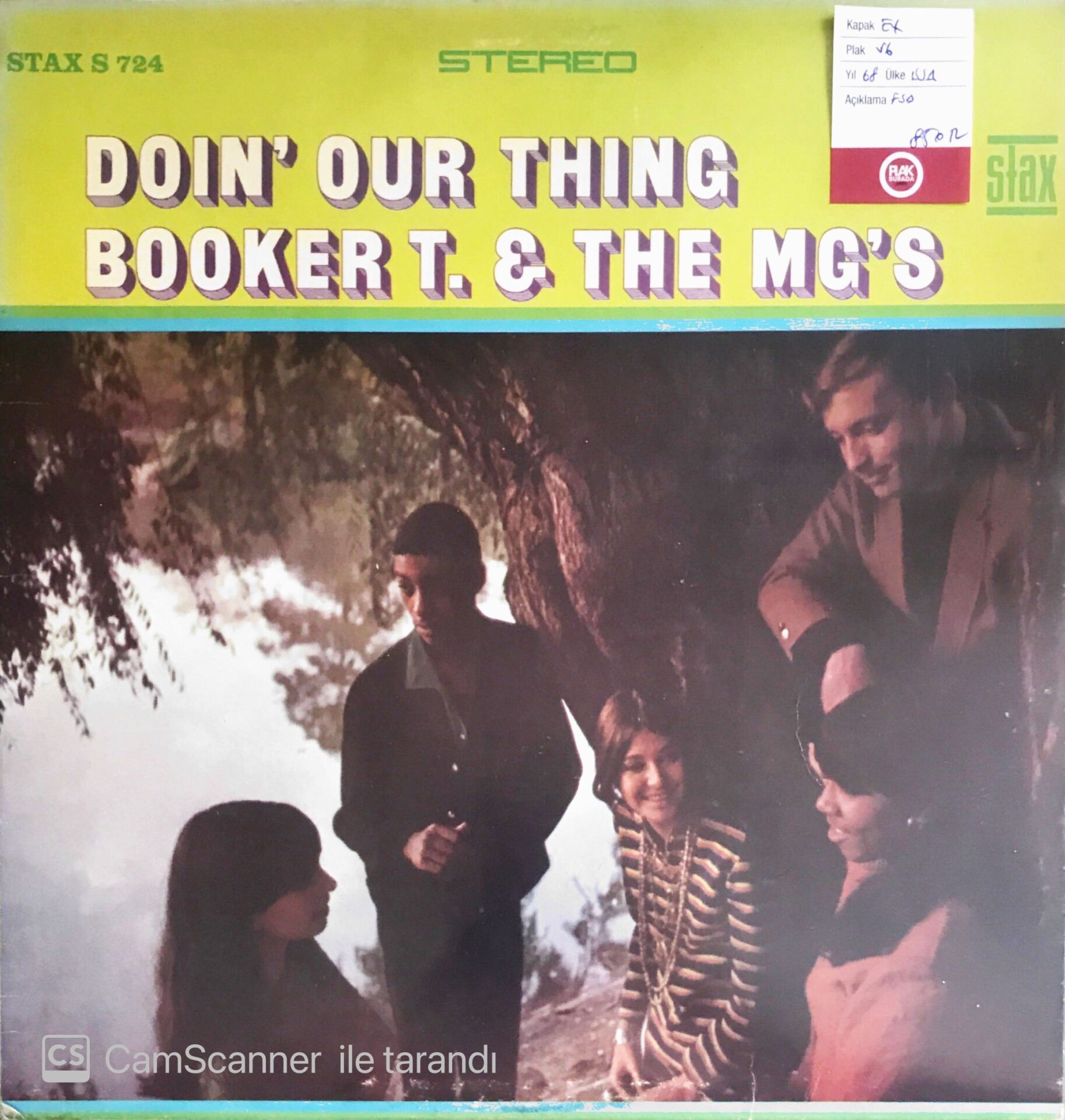 Booker T. & The Mg's - Doin' Our Thing - LP