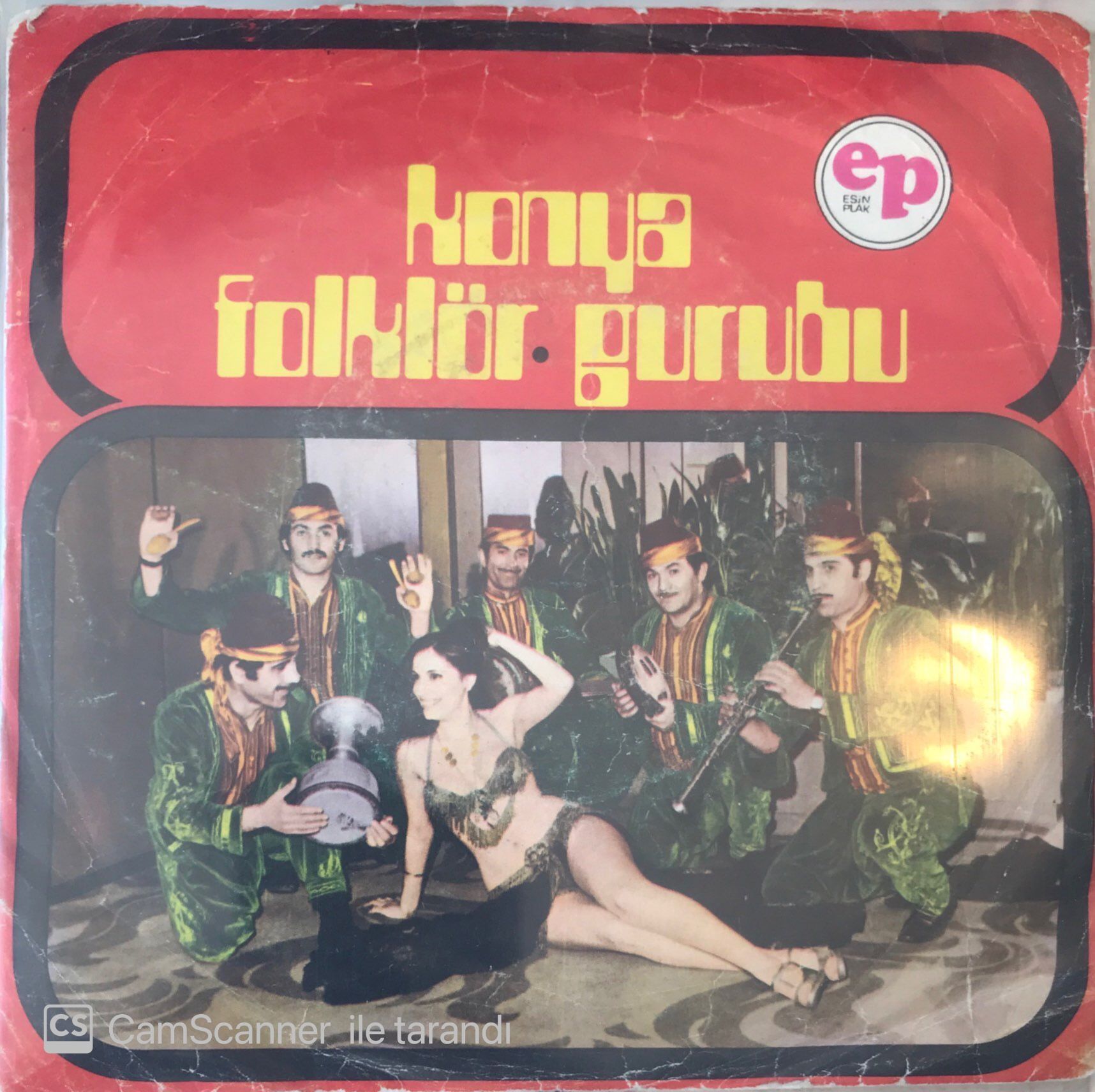 Konya Folklör Grubu - Çayırda Buldum Seni 45lik
