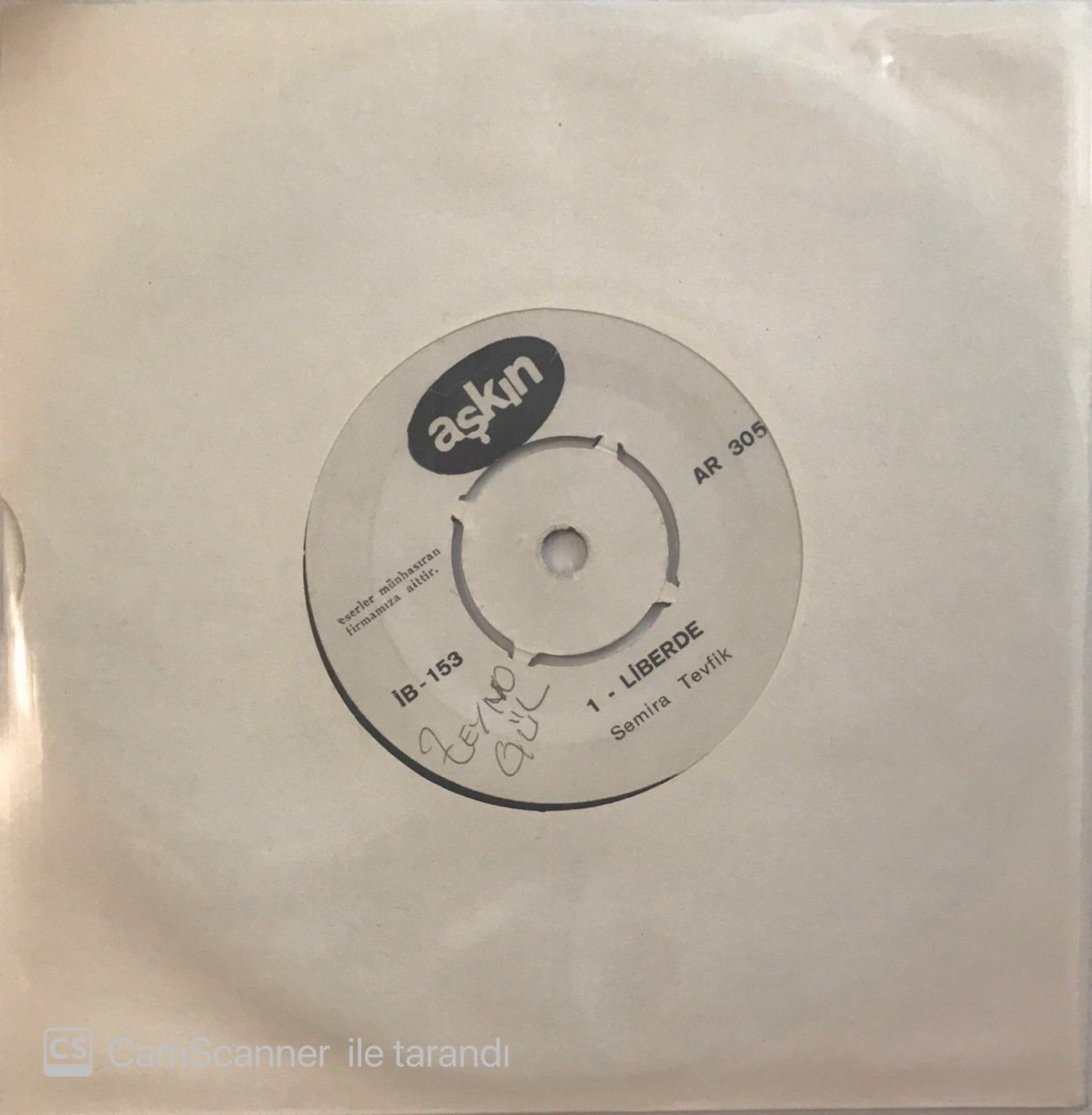 Semira Tevfik Liberde 45lik